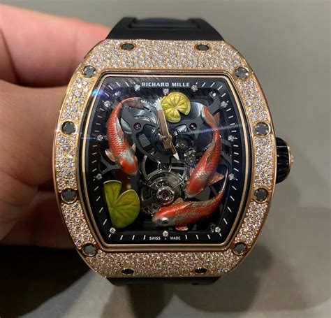 richard mille rms10 koi fish|richard mille koi watch value.